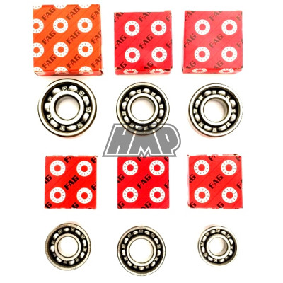 Rolamentos motor YAMAHA DT 50 LCDE / TZR c3 - FAG